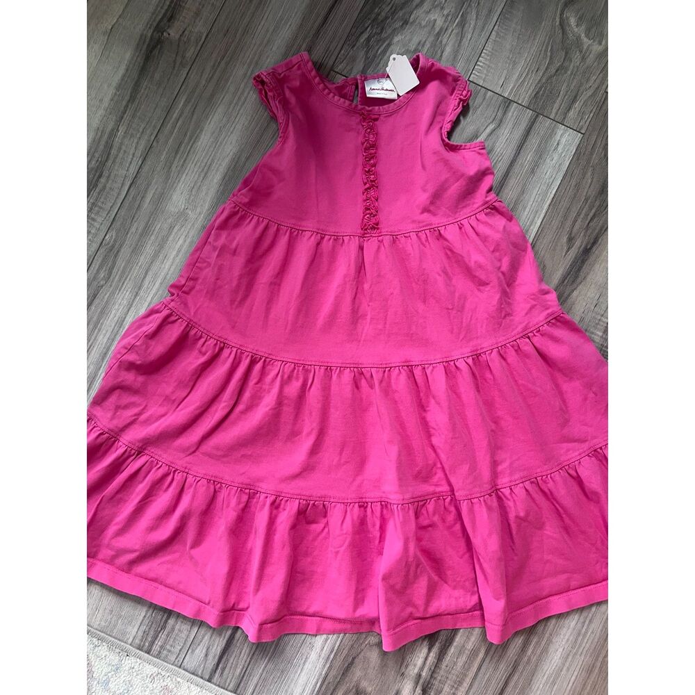 Hanna Andersson Pink Sleeveless Dress  Girls 6-7  120